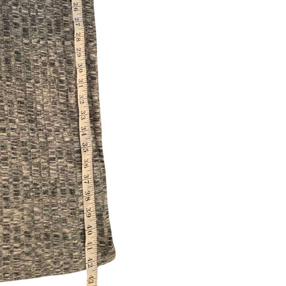 Umgee Green Heathered Ribbed Knit Maxi Spaghetti Strap Summer Dress - Picture 7 of 9